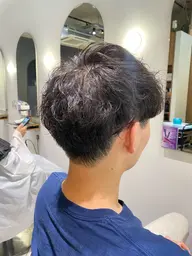 眉カット付き😎メンズカット&炭酸スパ