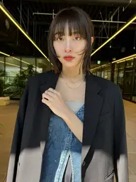🍃【✨人気No.1✨】🍃8月限定カット&高発色透明感カラー&内部補正2stepトリートメント🍃