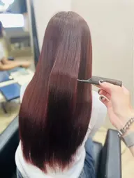 ケアカラー×1Step超音波トリートメント☘️