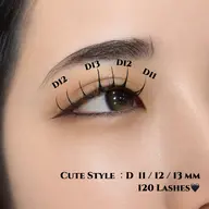 【モデル様限定🖤】まつエク 120本 ➕ 束感コーティング
