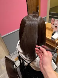 ワンカラー【髪質改善カラー】＋Aujuaシャンプー+トリートメント付き