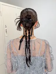 【結婚式や二次会におすすめ❣️】パーティヘアアレンジ🪽