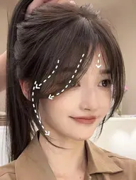【前髪カット🌷´-】 韓国風バングで小顔に✨️