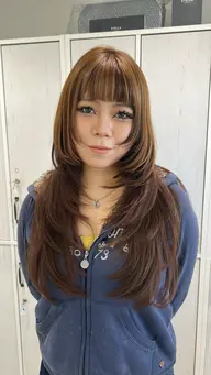 【垢抜けハイトーン✨】ブリーチ＋透明感カラー＋カット