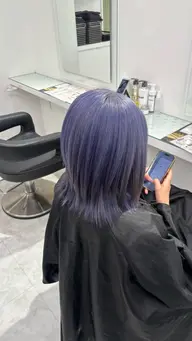 🫧淡めハイトーン🫧ブリーチ2回トリプルカラー＋ダメージ94%軽減ケアブリーチ💞