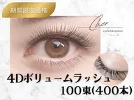 📣 【オフなし🙅♀️】 LEDエクステ🪽4Dボリュームラッシュ100束(400本相当)🪽90分