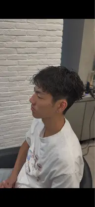 メンズカット➕❤️🔥アクティブショート❤️🔥【各種ショートパーマ】➕3ステップトリートメント