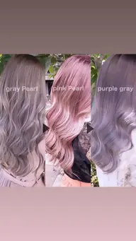 ケアブリーチ+カラー+トリートメント👌持続可能なハイトーンヘアを提供します🫡