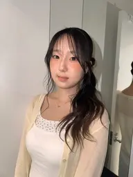 ラフヘアセット👩‍🦳🎀ちょっとしたお出かけにナチュラルなヘアセット🖤
