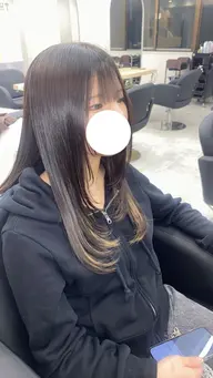 【なりたいを叶える】💋カット+インナーカラー+艶トリ💋