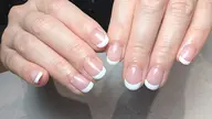 【オフなし】フレンチネイル(クリアベース)