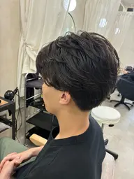[メンズ限定•平日限定]カット+パーマ