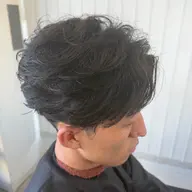 メンズ限定　カット＋ニュアンスパーマ