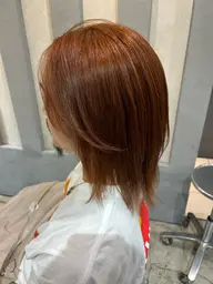 👣前髪カット前髪•顔まわりストレート🪼（縮毛矯正）