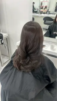 🍒ミニモ限定クーポン🍒ブリーチなしダブルカラー➕くびれ巻きお仕上げ🍒