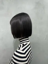 ブリーチで落とせる黒染め🖤 ̖́-