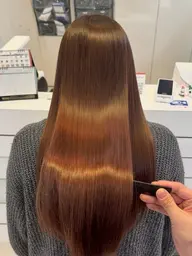 【平日限定🫧】朝のセットが楽になる♡うる艶縮毛矯正