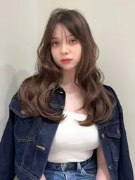 透明感たっぷりカラー｡✧｡･ﾟ(白髪染め可◎)