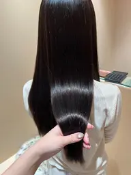 髪質改善ケアストレート+アロマスパトリートメント