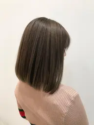 【カット+ダブルカラー+トリートメント】ダメージは最小に、仕上がりは最高に…😍究極の透明感🌈