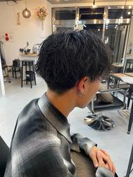 【ミニモ限定】メンズカット＋パーマ   立川/ハイライト/髪質改善
