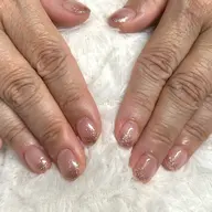 HAND|ラメグラデーション ベースカラーなし(クリア)✨【オフあり】