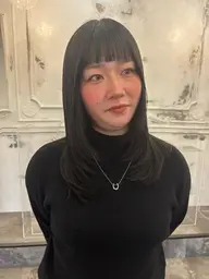 前髪カット