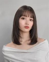 🍭特別特価🍭ミニモ限定💜ミディアムレイヤーヘアカット👩🏻
