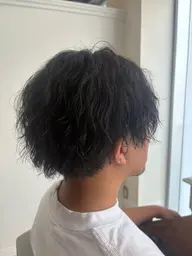 ☁️期間限定☁️メンズカット➕ツイストスパイラルパーマ➕2ステップトリートメント☁️