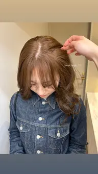 《 ブリーチなし 》W color +1step treatment 🛼🤍
