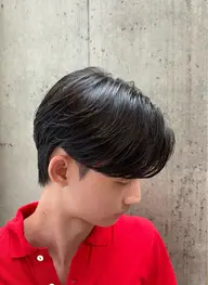 メンズカット+カルマパーマ #メンズ韓国ヘア#メンズパーマ