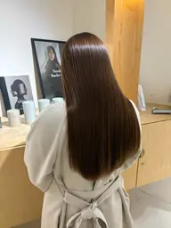 縮毛矯正+Aujuaトリートメント
