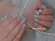 《ミニモ学割》【長さだし】持ち込みデザインアート・パーツつけ🎀