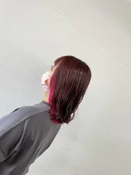 全体カラー+ポイントインナーカラー