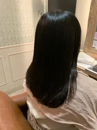 「残り1名」カット+ストレートパーマ
