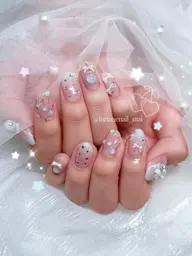 🎀オフありハンドワンホンガーリーちゅるん120分持ち込みデザイン(アート目安10本)🐩💭🎀