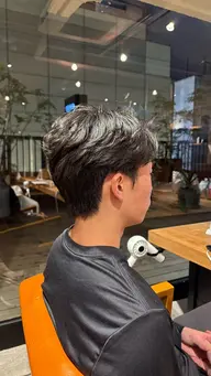 【韓国ヘア】メンズカット×ダウンパーマ‪✂︎‬