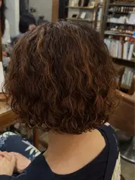 ✅3名様限定!チェックモデル✅レディースカット&パーマ👩🏻🦰✂️【パーマスタイル(スパイラル/カーリー)】