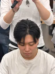 🔥期間限定!! メンズカット+髪質改善+HBL✨