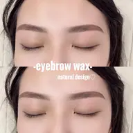 【再来の方】美眉毛アイブロウWAXスタイリング眉メイク仕上げ￥4200［眉毛］