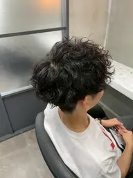 メンズパーマ＋カット