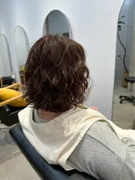 似合わせカット💇‍♀️+レディースパーマ