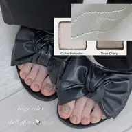 【オフあり】フット👣ワンポイント✨️コースパラジェル変更可【大宮/パラジェル/長さだし/フィルイン】