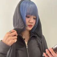 【渋谷ハイトーン・ミニモ限定✨】前髪カット+リタッチブリーチ+カラー