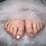 💅フット　オフ込み　マグネットネイル