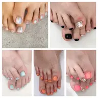 ［6月限定］角質ケア付き　オフなし💅　フット  ワンカラー💅✨