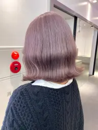♻️初来店から3回目以降♻️ブリーチリタッチ(根本ブリーチ)➕ワンカラー➕メンテナンスカット➕トリートメント