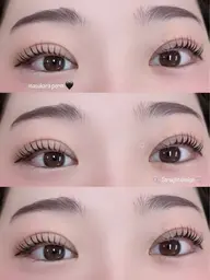 🖤上まつ毛パーマ＆2週間効果の続くマスカラパーマ付🖤韓国風束感コーティング付き💕￥3050