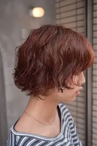 ショートorボブカットorウルフ、レイヤーカット & ヘアカラー