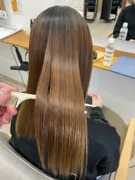 縮毛矯正(酸性ストレートでもOK)+ナノバブルケア🫧
